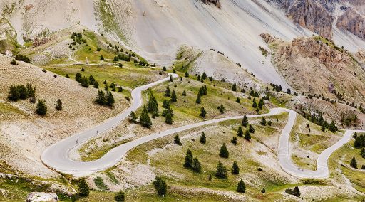 Col de l’Izoard, Südrampe
