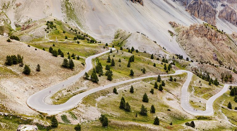 Col de l’Izoard, Südrampe