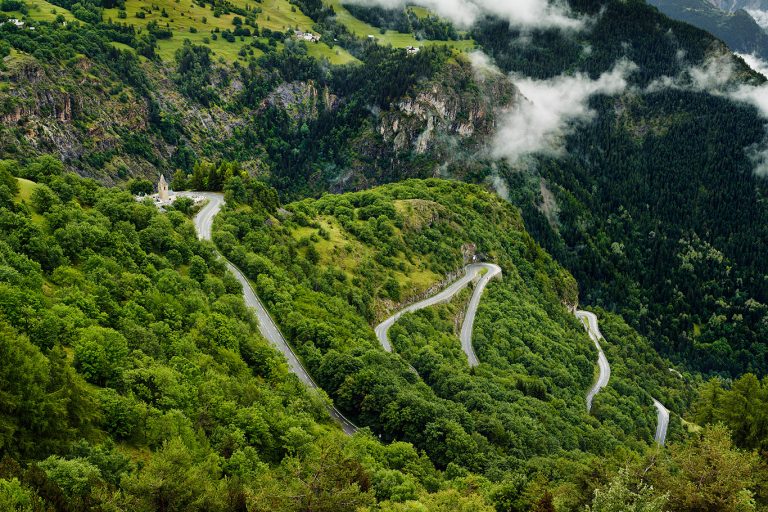 Road to Alpe d'Huez