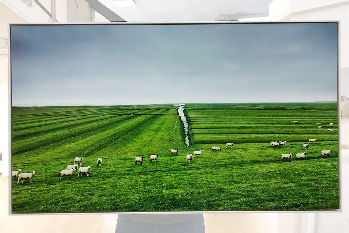 Schattenfugenrahmen weiß, Nordstrander Damm