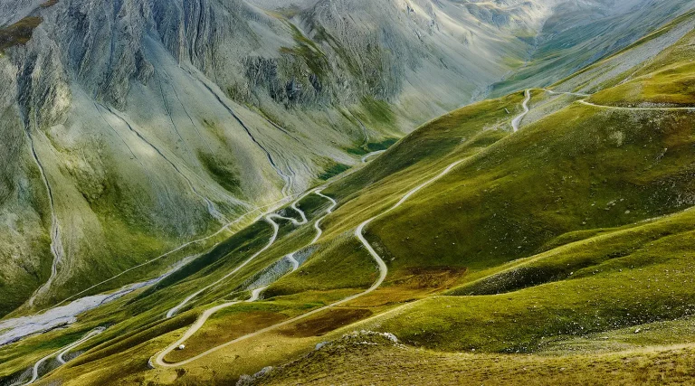 Col du Parpaillon, Südostrampe, France